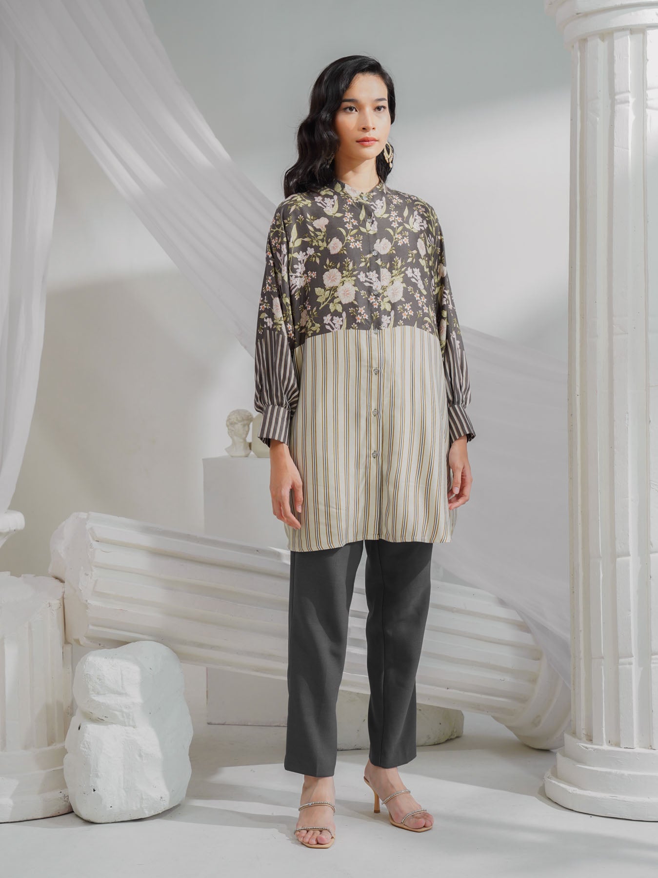 Nava Tunic Dark Gray