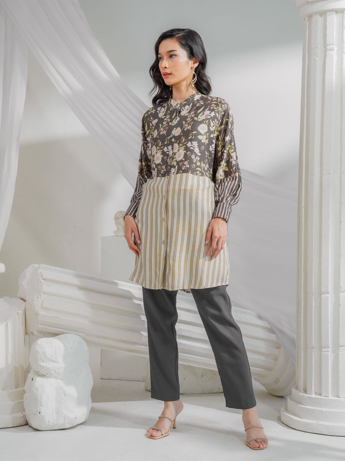 Nava Tunic Dark Gray