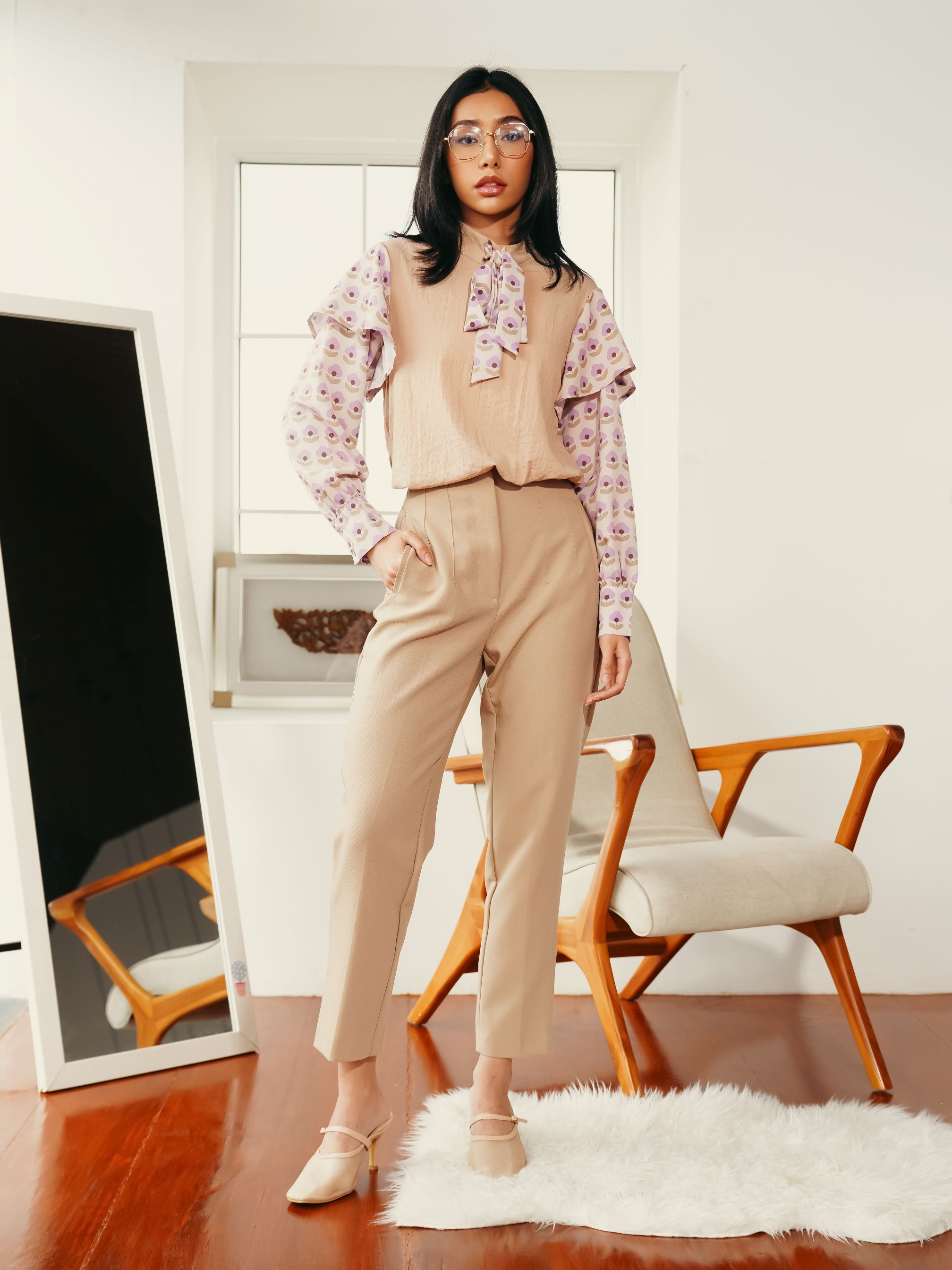 Zashi Top Beige