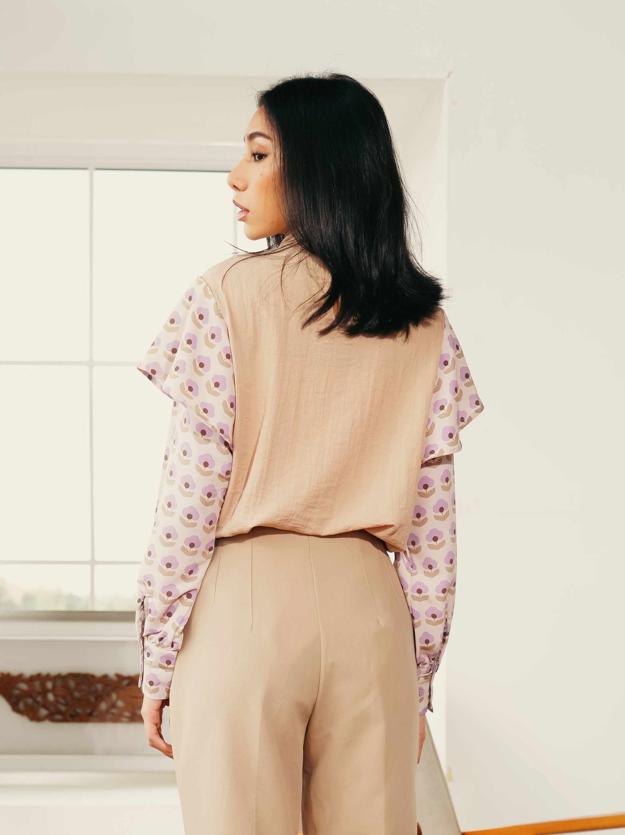 Zashi Top Beige