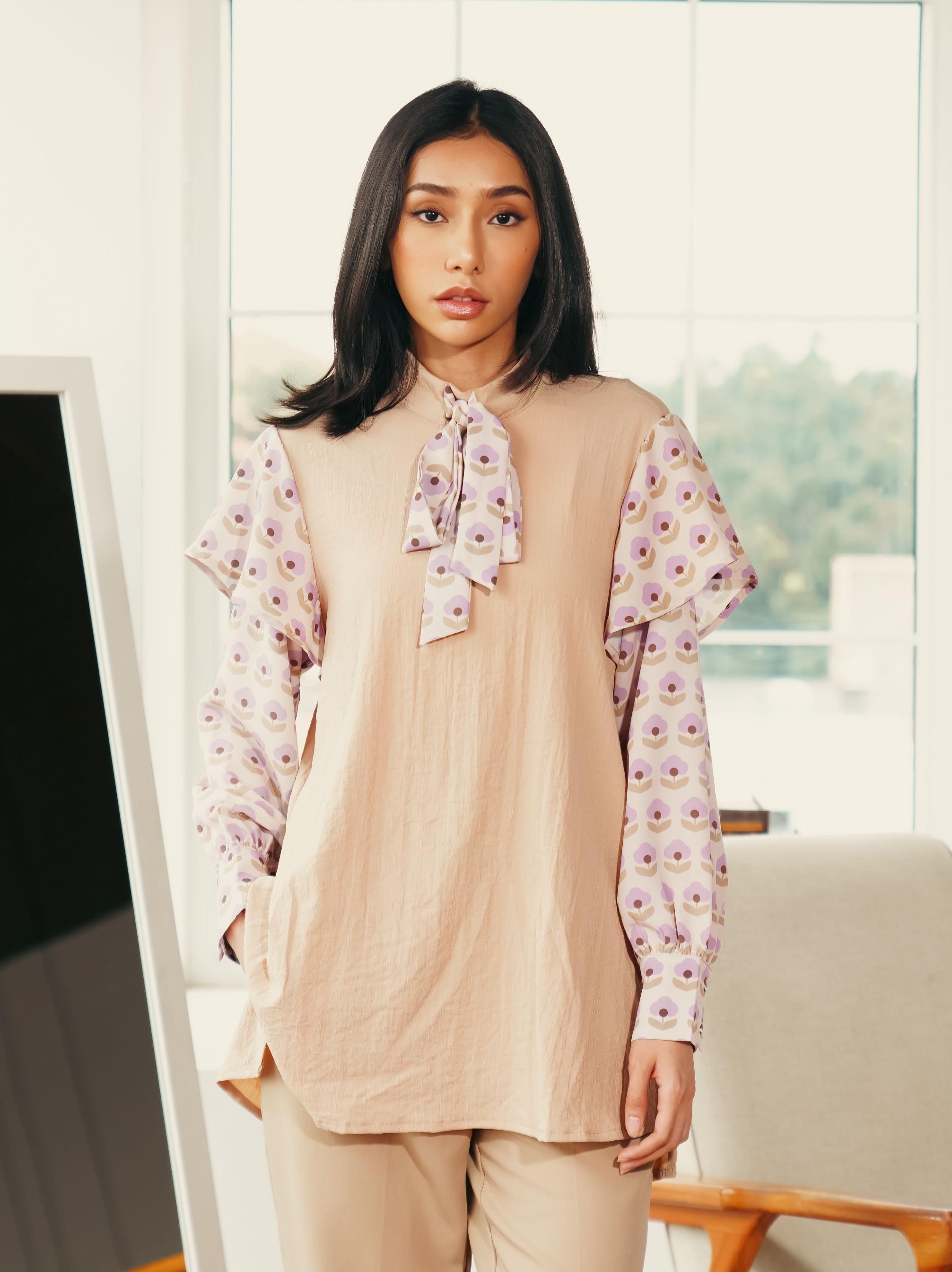 Zashi Top Beige