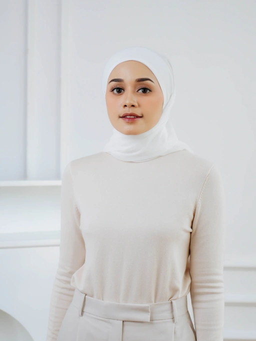 Image of Seiva Pashmina Instant Offwhite