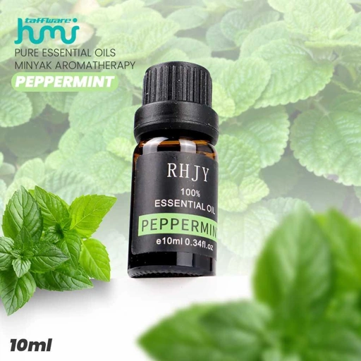 Taffware HUMI RHJY Pure Essential Oils Minyak Aromatherapy Meredakan Stres dan Menyegarkan, Elegan