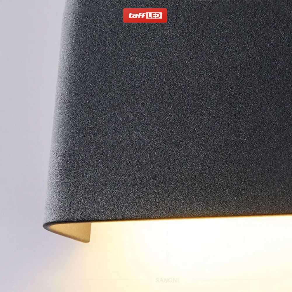 TaffLED Lampu Dinding Hias LED Minimalis Cahaya Hangat, Desain Elegan