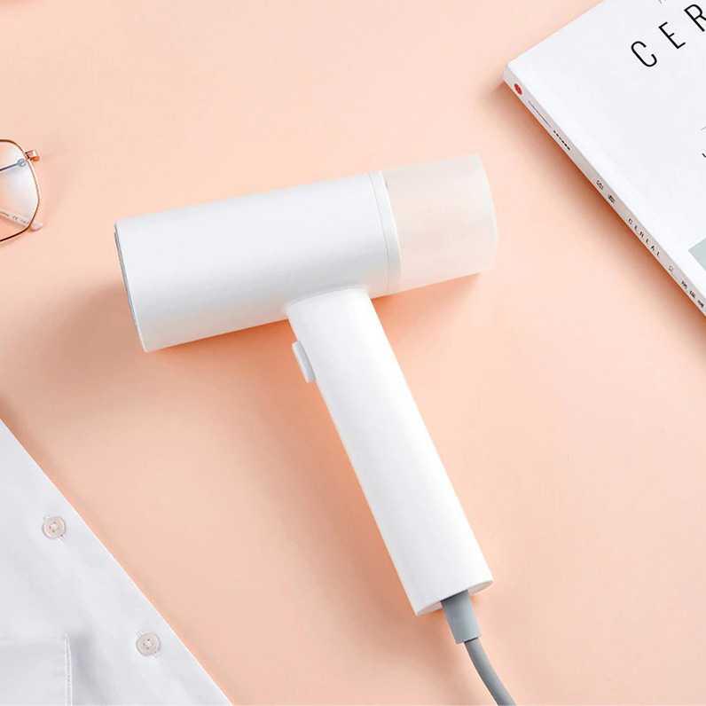 Zanjia Setrika Uap Genggam Handheld Steam Brush Iron 1200W Merapikan Pakaian dengan Mudah dan Cepat, Model Genggam Ergonomis