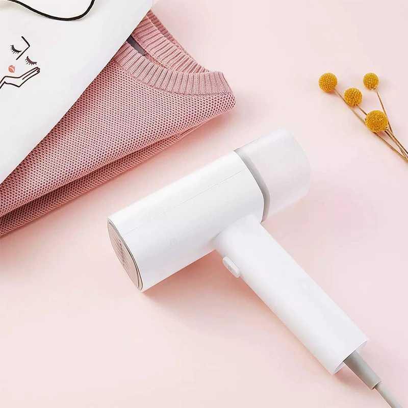 Zanjia Setrika Uap Genggam Handheld Steam Brush Iron 1200W Merapikan Pakaian dengan Mudah dan Cepat, Model Genggam Ergonomis