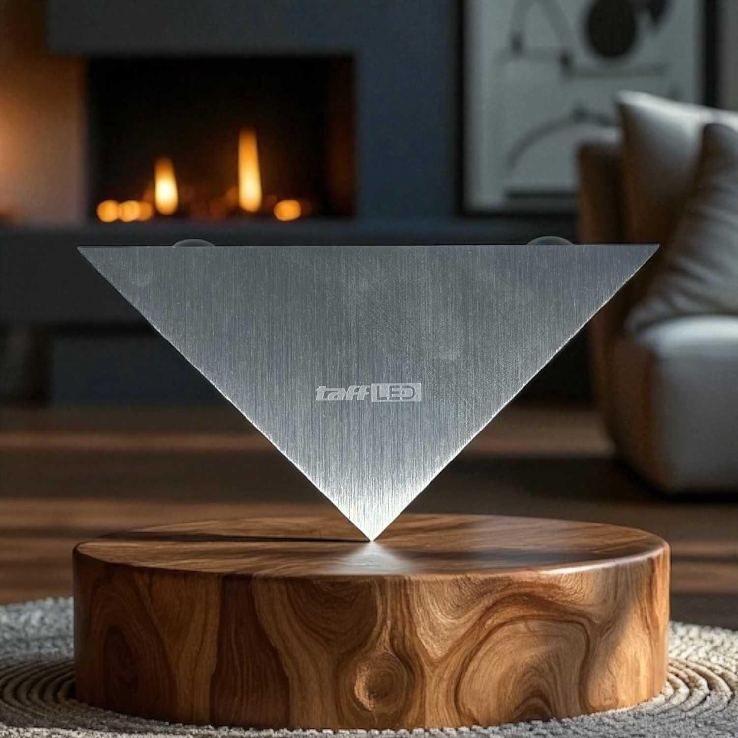 TaffLED Lampu Dinding Hias Rumah Modern Triangle Aluminium 3W Suasana Sejuk dan Menenangkan, Desain Mewah