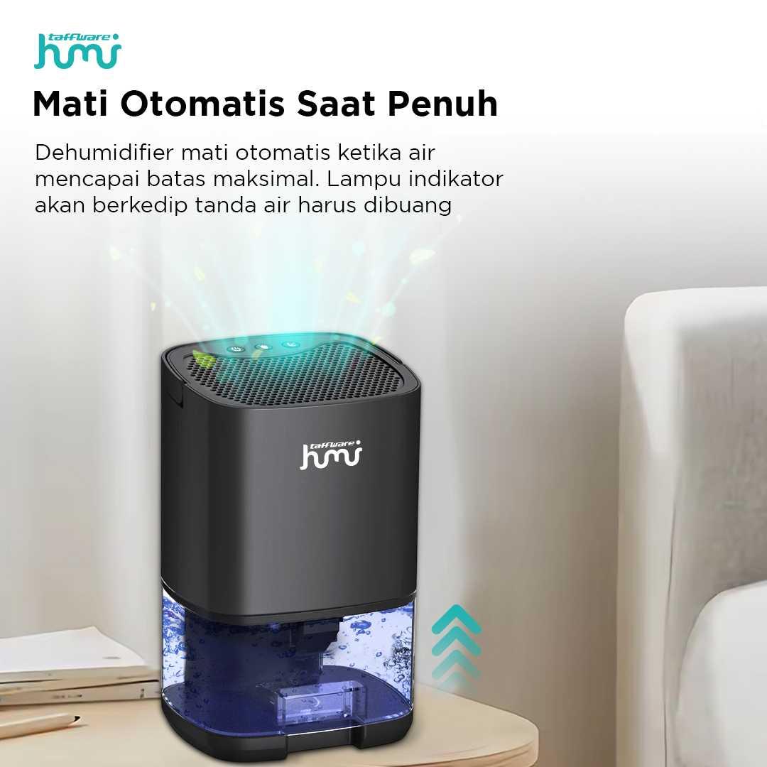 Taffware Dehumidifier HUMI 2in1 Kelembapan Stabil, Udara Bersih, Desain Portable