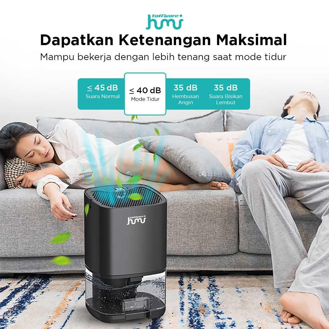 Taffware Dehumidifier HUMI 2in1 Kelembapan Stabil, Udara Bersih, Desain Portable