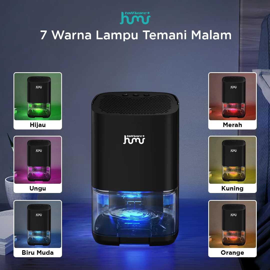 Taffware Dehumidifier HUMI 2in1 Kelembapan Stabil, Udara Bersih, Desain Portable