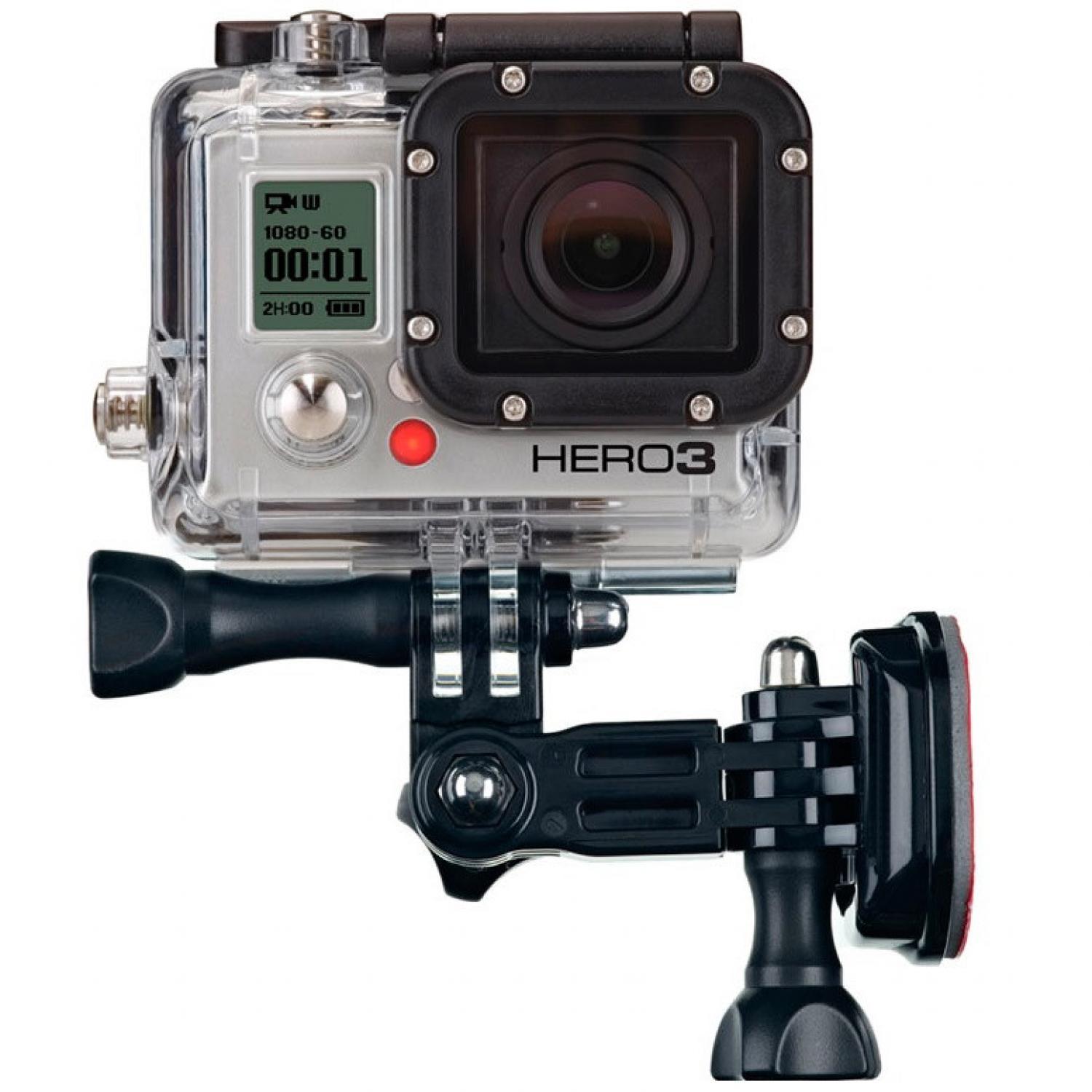 Universal Pivot Arm Mount Kamera Aksi for Xiaomi Yi/GoPro - Fleksibilitas Sudut Pengambilan, Stabilitas Optimal