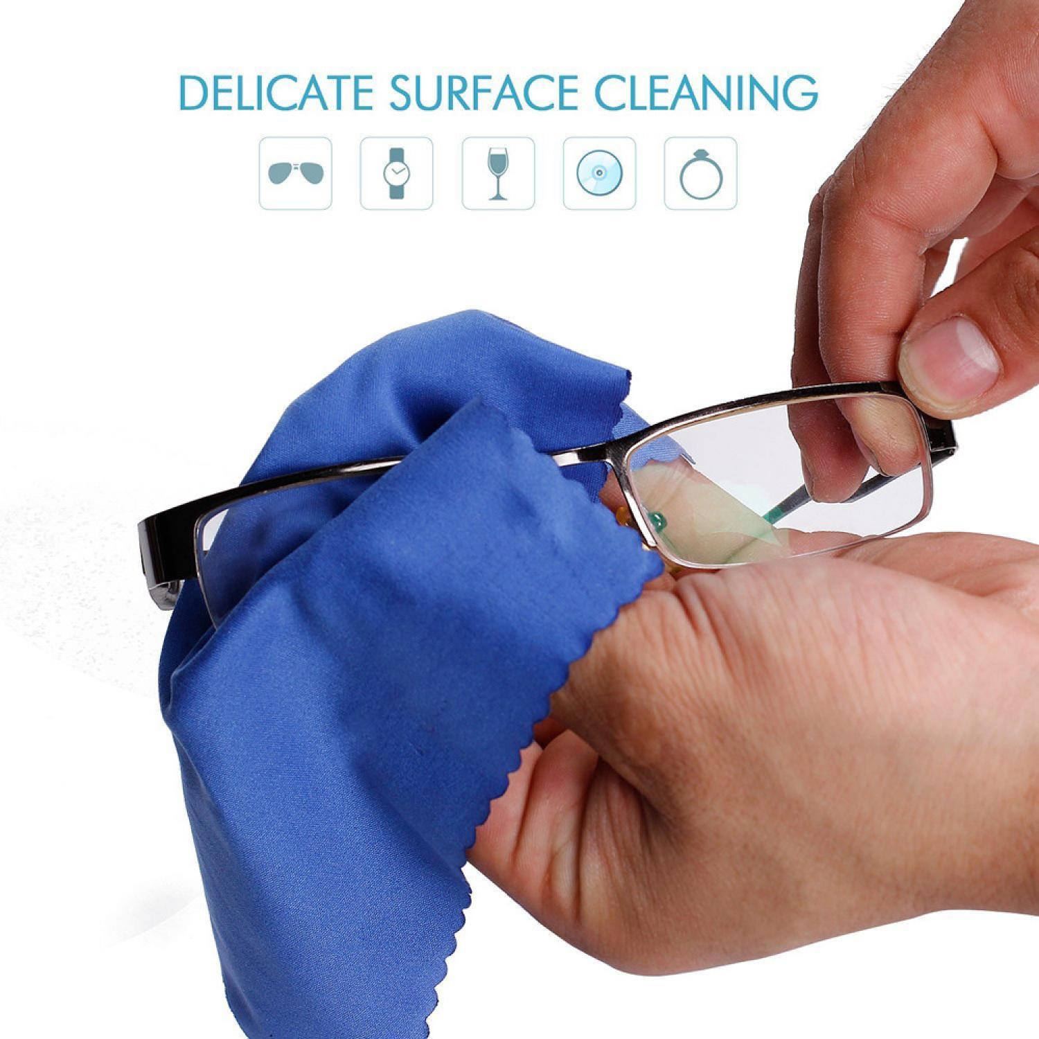 Kain Lap Microfiber Pembersih Lensa Serbaguna - Solusi Praktis Tanpa Goresan, Tanpa Bekas Basah