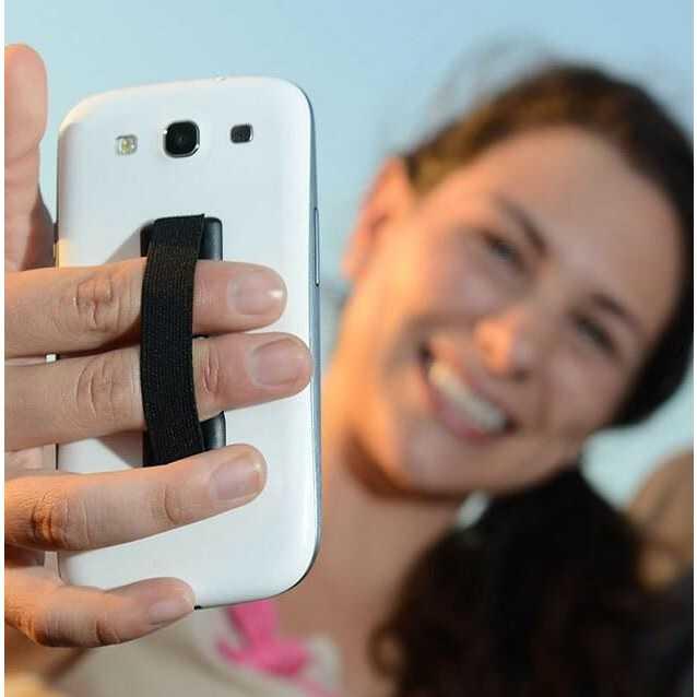 Clever U-Grip Smartphone Holder - Pegangan Smartphone Ergonomis, Nyaman, dan Aman