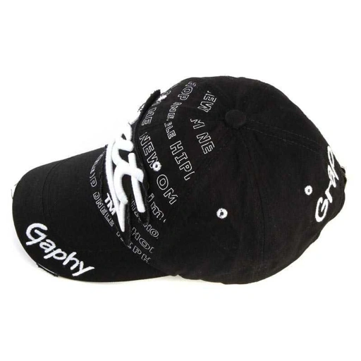 Image of MOONBIFFY Topi Baseball Cap Bordir Bat Gaphy - Perlindungan & Gaya, Netral Casual
