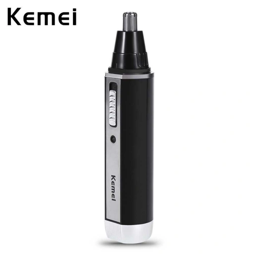 Image of Kemei Alat Cukur Elektrik 4 in 1 Nose Ear Eyebrow Trimmer - KM-6630, Cukur Praktis dengan 4 Kepala Cukur Multifungsi - Hemat Waktu, Desain Nirkabel IH