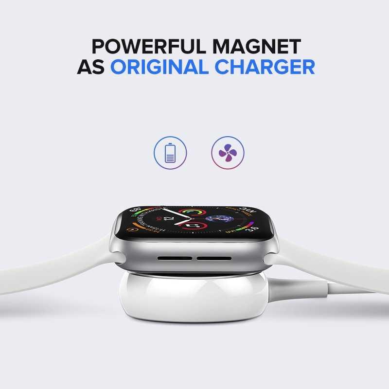 UGREEN Charger Apple Watch Wireless Magnetic - Pengisian Cepat, Tanpa Kabel