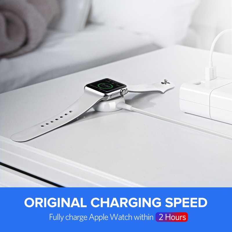 UGREEN Charger Apple Watch Wireless Magnetic - Pengisian Cepat, Tanpa Kabel