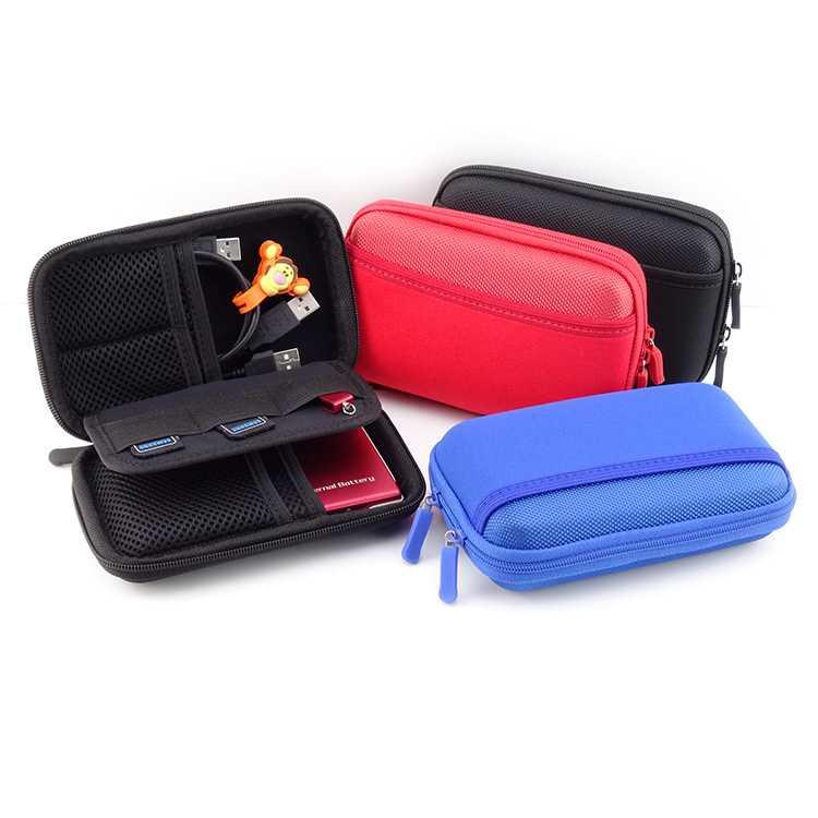 GHKJOK HDD Case Bag Protection Organizer Multifunction - Lindungi Hardisk Anda dengan Elegan, Efisien, dan Aman