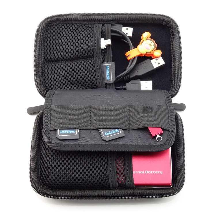 GHKJOK HDD Case Bag Protection Organizer Multifunction - Lindungi Hardisk Anda dengan Elegan, Efisien, dan Aman