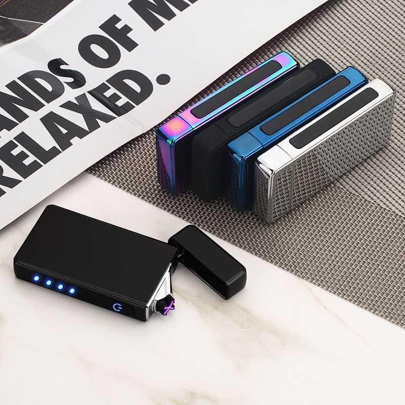 Firetric Korek Api Elektrik Double Pulse Plasma Arc Lighter - HY-6008C, Hemat Biaya dan Ramah Lingkungan - Desain Modern dan Elegan