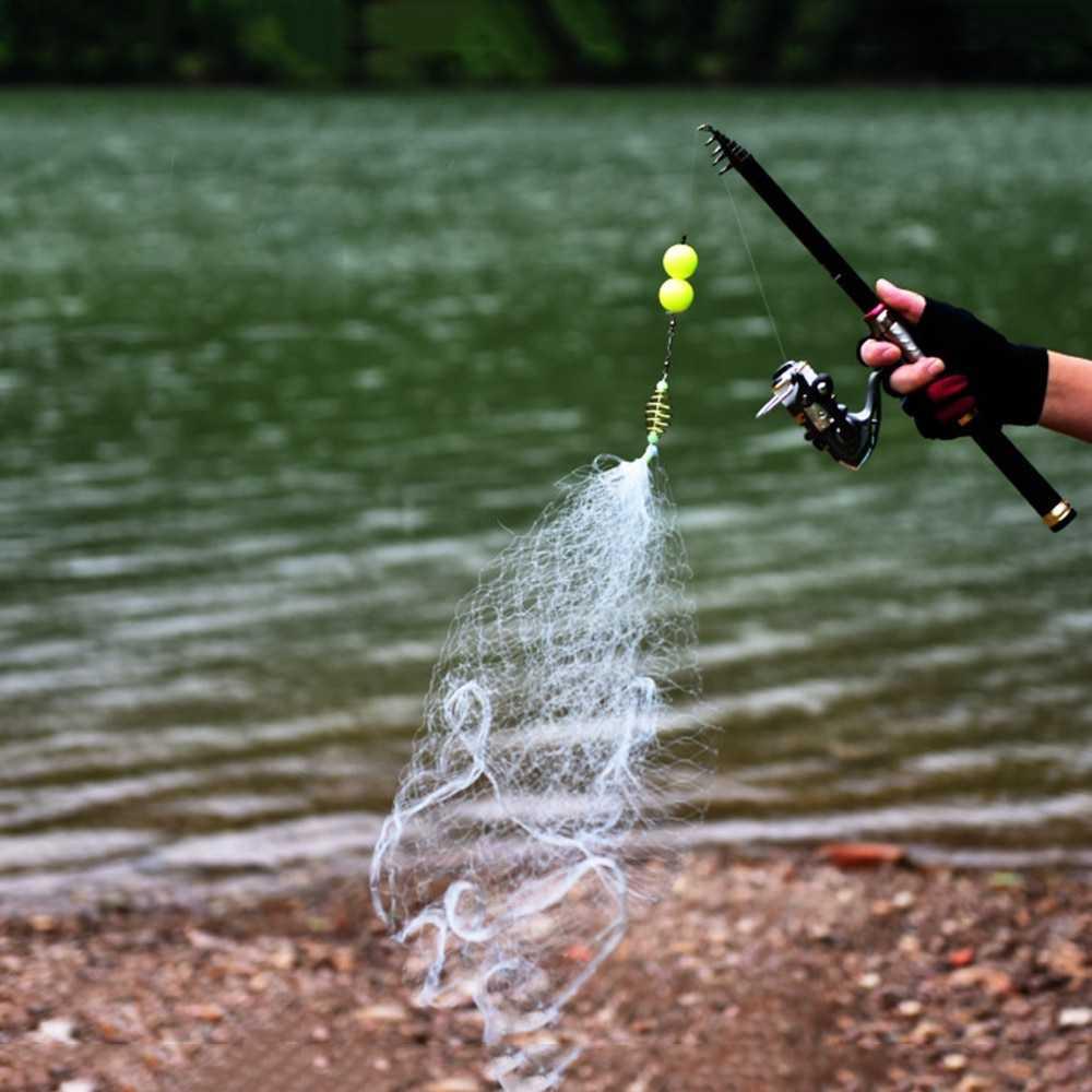 BOM NET Jaring Pancing Umpan Ikan - Tangkap Ikan Dengan Lebih Mudah, Lebih Banyak Hasil, Praktis