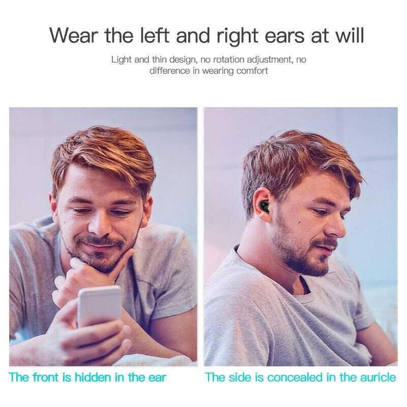 IRONGEER Earphone Bluetooth 5.0 TWS S650+ - Kualitas Audio Optimal, Desain Nyaman