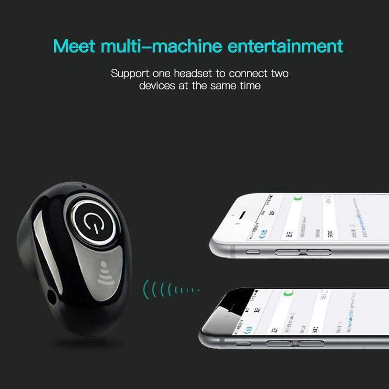 IRONGEER Earphone Bluetooth 5.0 TWS S650+ - Kualitas Audio Optimal, Desain Nyaman