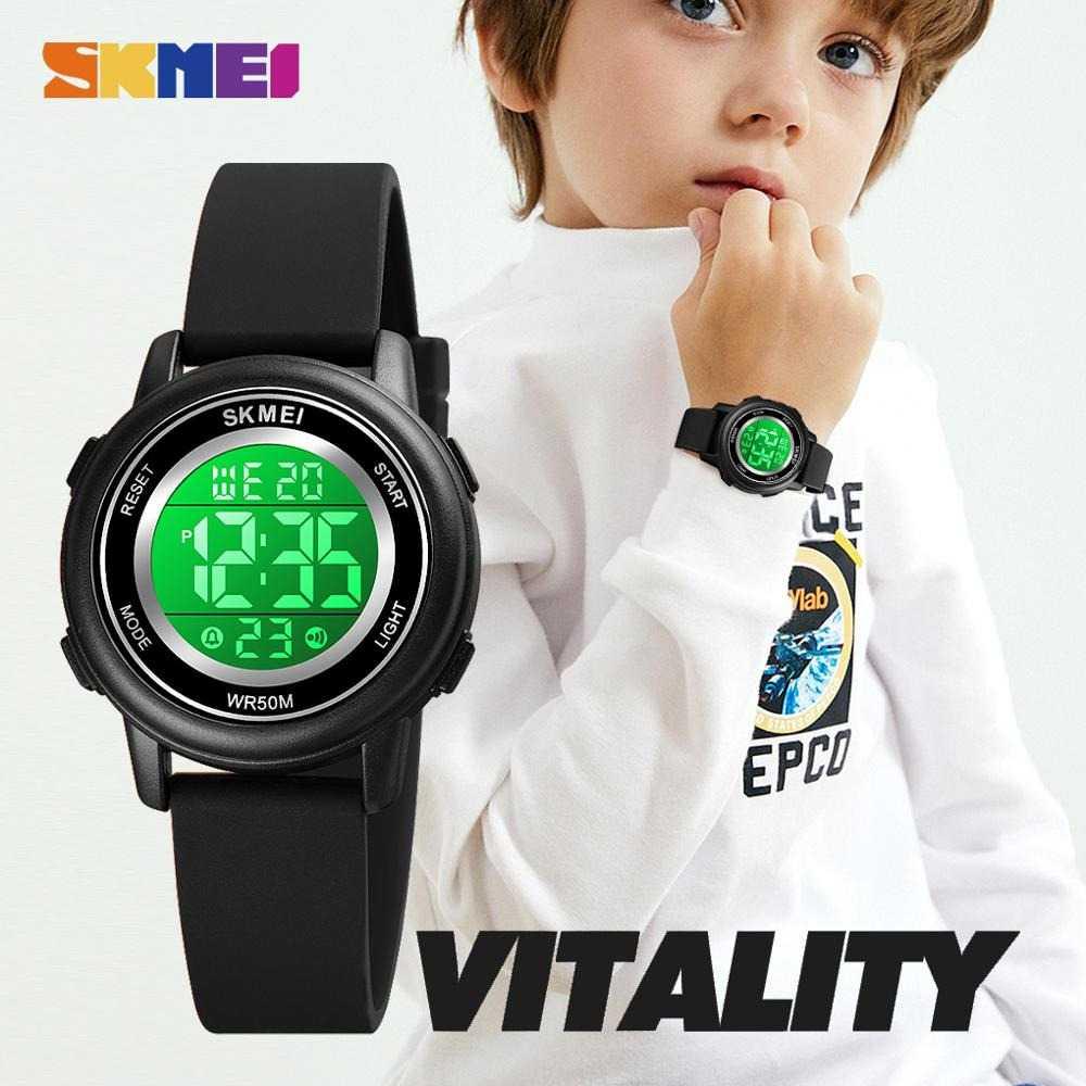 SKMEI Kids Jam Tangan Digital Anak Anti Air 50M - 1721, Desain Lucu, Nyaman, Aman