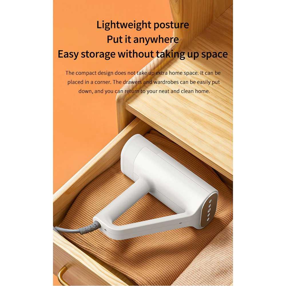 Deerma Setrika Uap Portable Handheld Steamer - Hemat Tenaga, Merapikan Baju dengan Mudah