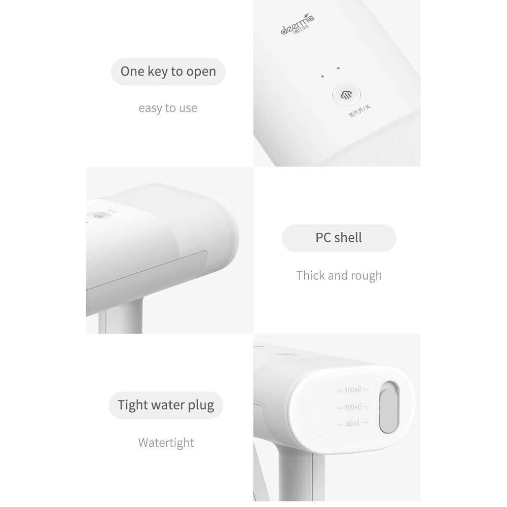 Deerma Setrika Uap Portable Handheld Steamer - Hemat Tenaga, Merapikan Baju dengan Mudah