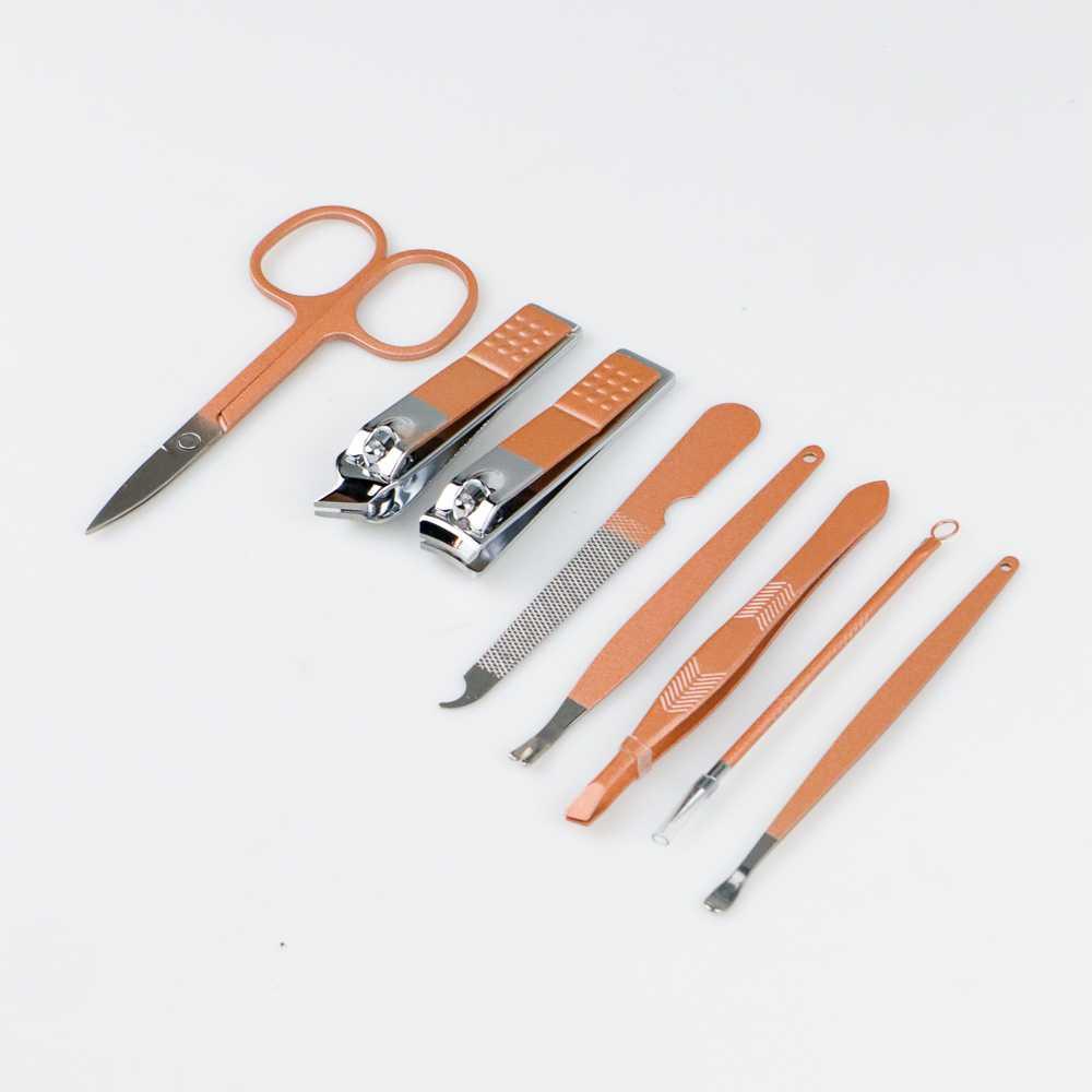 Biutte.co Set Manicure Pedicure 8 PCS - Perawatan Kuku Profesional, Ekonomis, dan Berkualitas
