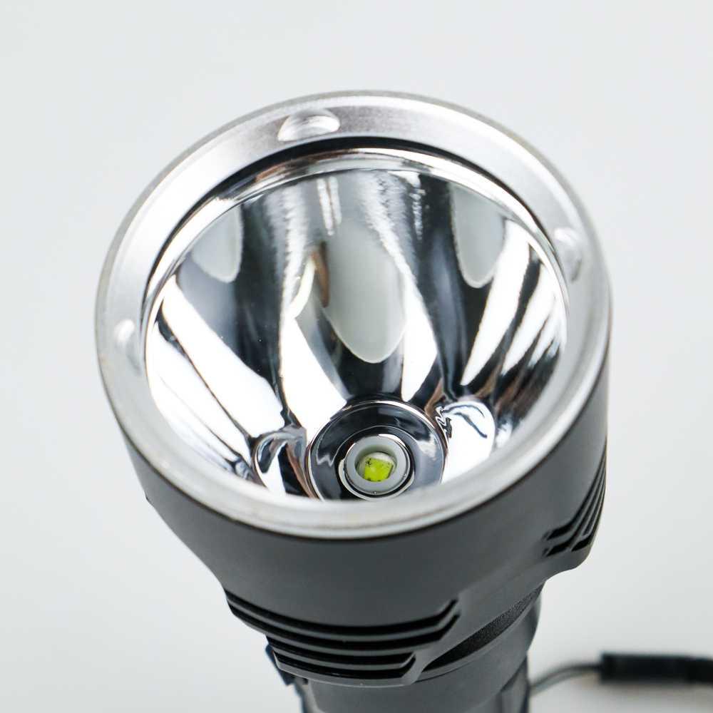 TaffLED Senter LED XML-L2 USB Rechargeable Cahaya Terang 1000 Lumens, Long Range 1000 M