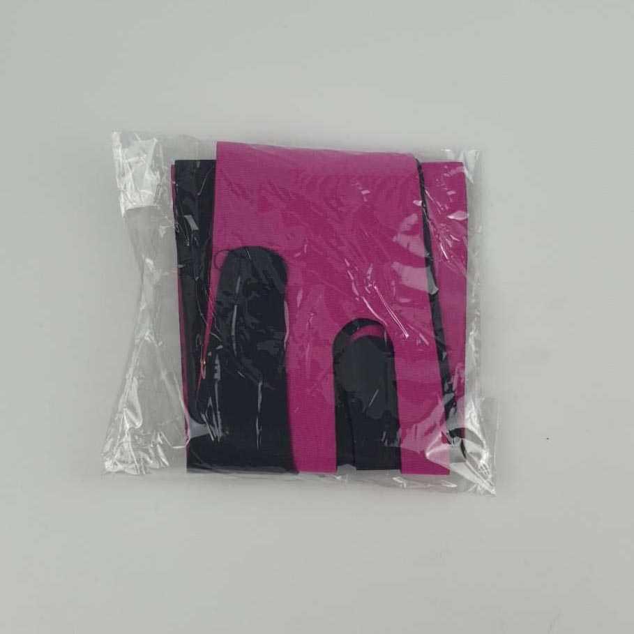 MAANGE Sabuk Penirus Wajah Face Lift - Membentuk Wajah, Mengencangkan Kulit, Kencang dan Proporsional, Hitam/Pink