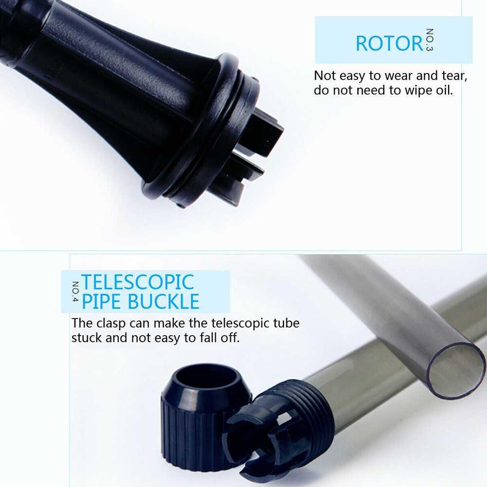 iLONDA Pompa Ganti Air Aquarium Water Gravel Cleaner Pump - Memudahkan Penggantian Air, Bersihkan Akuarium, Tanpa Capek