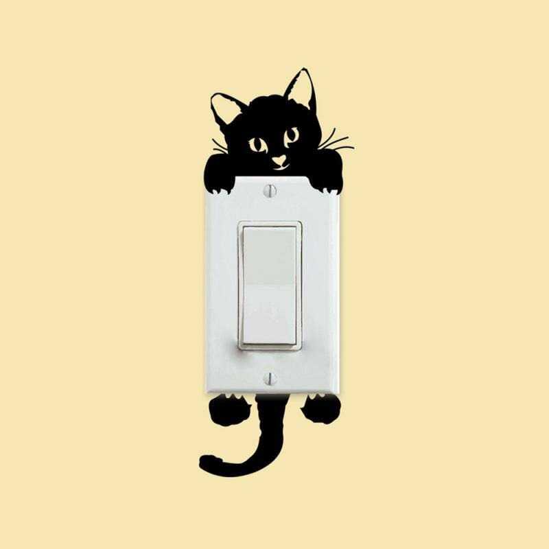 Stormer Stiker Wallpaper Saklar Lampu Dinding - Dekorasi Lucu, Unik, dan Menggemaskan