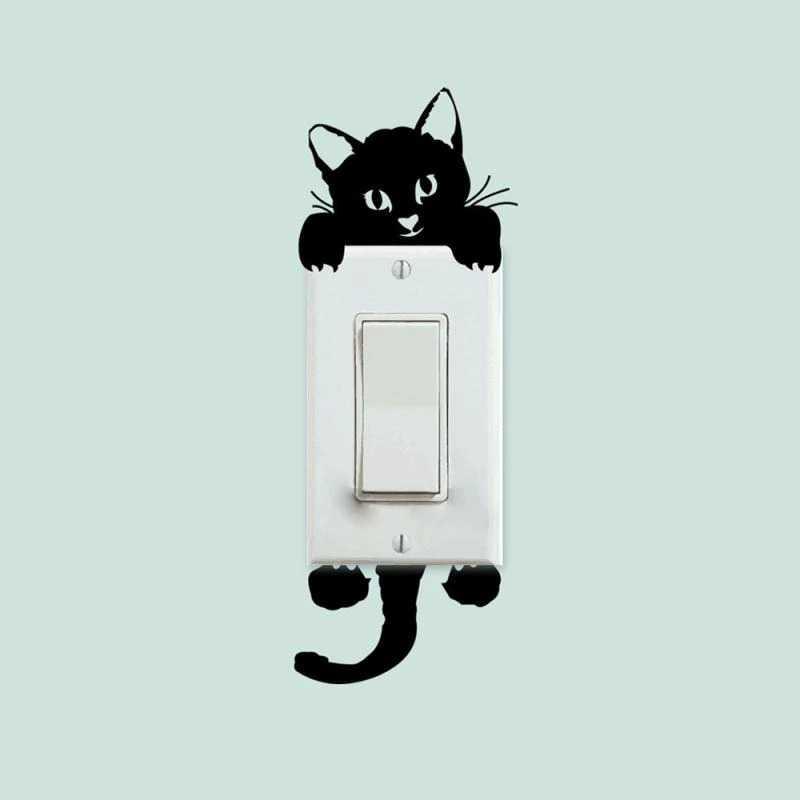 Stormer Stiker Wallpaper Saklar Lampu Dinding - Dekorasi Lucu, Unik, dan Menggemaskan