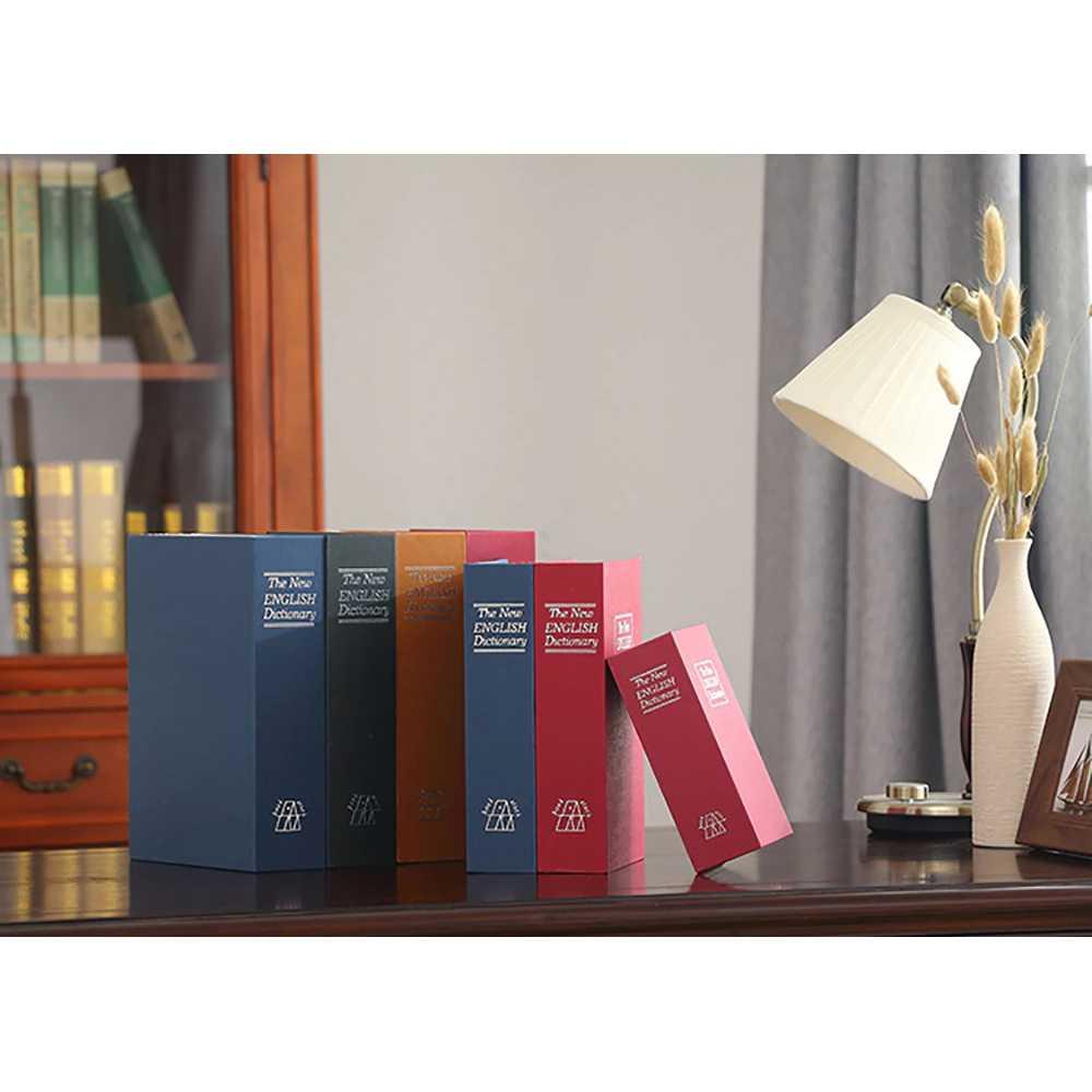 HOMESAFE Kotak Buku Novel Hidden Security Box Book Key Lock - Menyembunyikan Barang Berharga, Desain Buku Novel