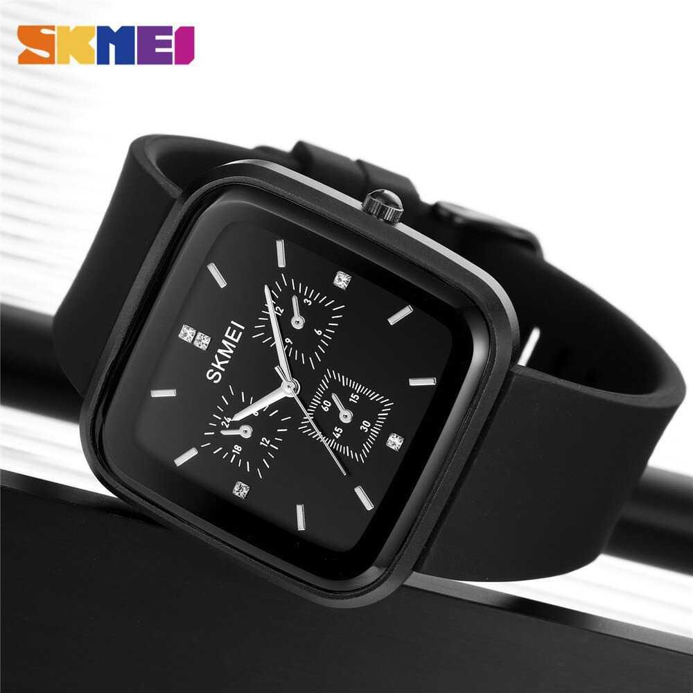 SKMEI Jam Tangan Analog Pria Silicone 1902 - Elegan dan Tahan Air, Strap Nyaman
