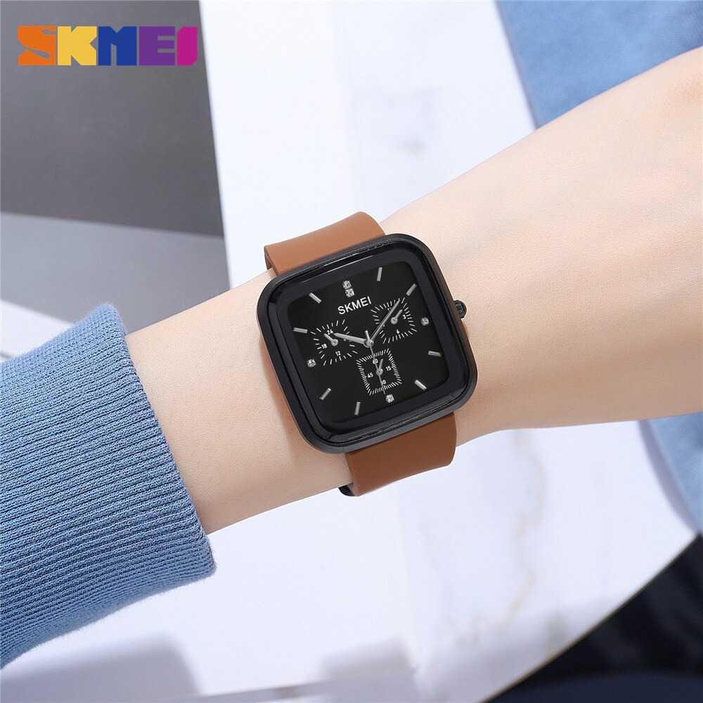 SKMEI Jam Tangan Analog Pria Silicone 1902 - Elegan dan Tahan Air, Strap Nyaman