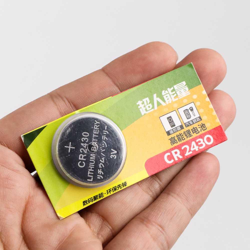 Baterai Kancing Lithium CR2430 Performa Tinggi - Awet, Kompatibel dengan Berbagai Perangkat Elektronik