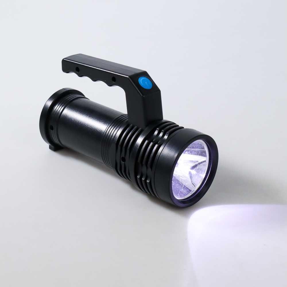 Pocketman Senter LED Flashlight Waterproof USB 3W Cree XPE + COB - SL05, Cahaya Terang & Hemat Energi, Desain Portable