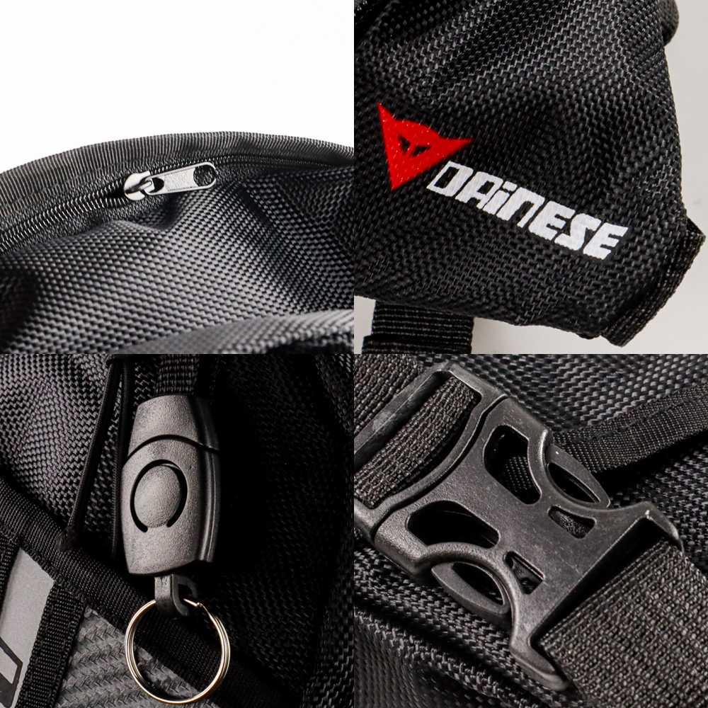 Dainese Tas Pinggang Motor Drop Leg Fanny Pack - Praktis Saat Berkendara, Muat Banyak Barang - Stylish