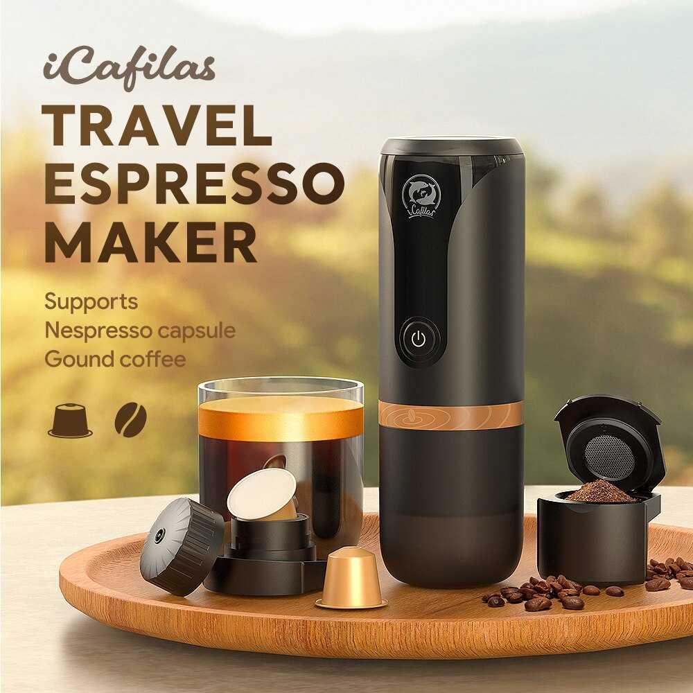 iCafilas Nanopresso Travel Espresso Coffee Maker - Nikmatnya Espresso Kini di Tangan Anda