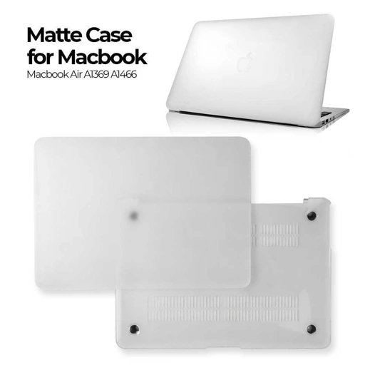 Image of MTT Cover Case MacBook Air 13 Inch A1466 A1369 - Perlindungan Stylish, Ventilasi Optimal, Pasang Mudah, Tahan Lama, Desain Elegan