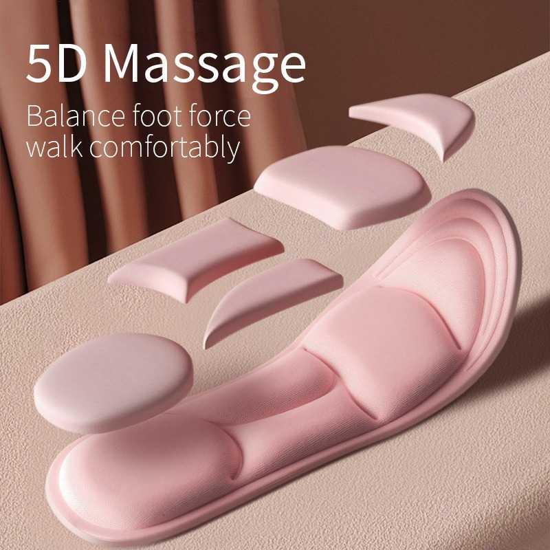SSPORT Insole Sepatu Alas Kaki Orthopedic 5D Massage Memory Foam 5050 IH