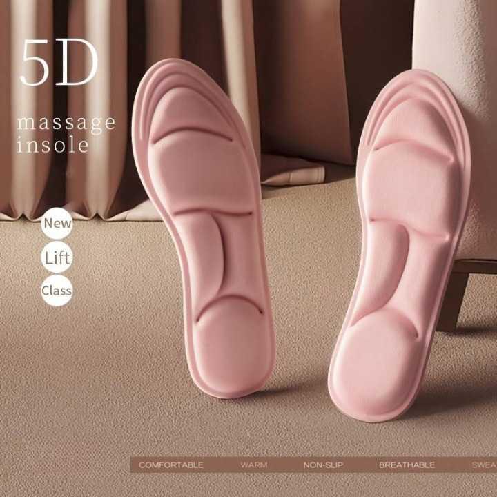 SSPORT Insole Sepatu Alas Kaki Orthopedic 5D Massage Memory Foam 5050 IH