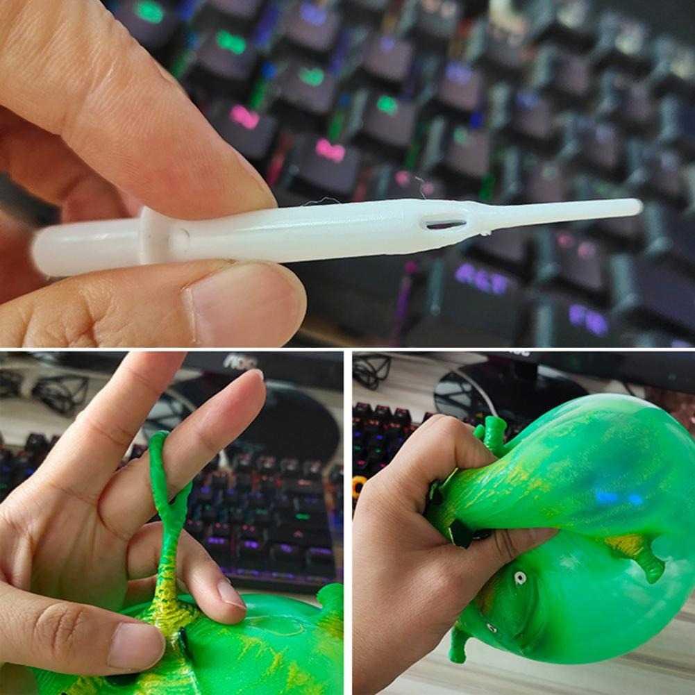 MOONBIFFY Mainan Tiup Balon Dinosaurus - Mainan Unik untuk Anak, Tiup dan Bisa Membesar, Aman untuk Anak, TPR