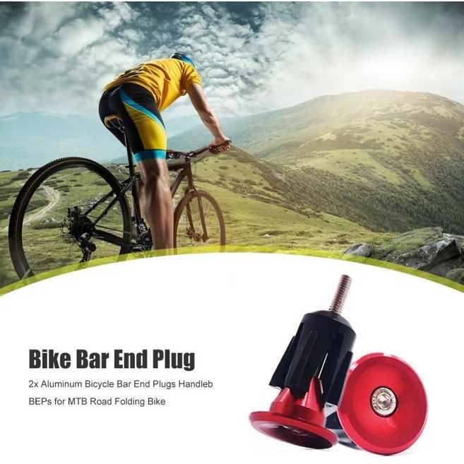 SPGOOD Penutup Setang Sepeda Aluminium - Lindungi Grip & Tampilan Anda