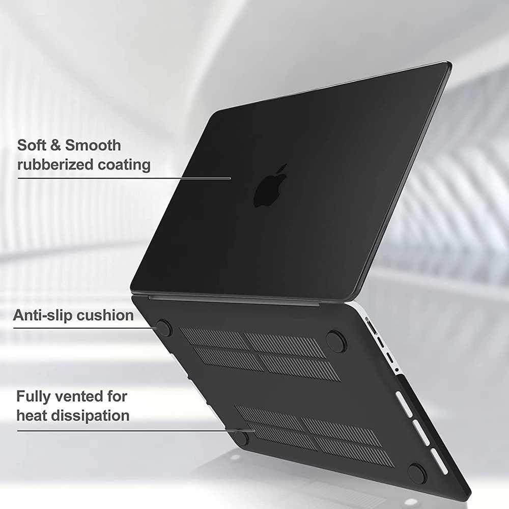 PFHEU Crystal Case Pelindung MacBook Pro - Melindungi dengan Elegan, Ringan, dan Kuat