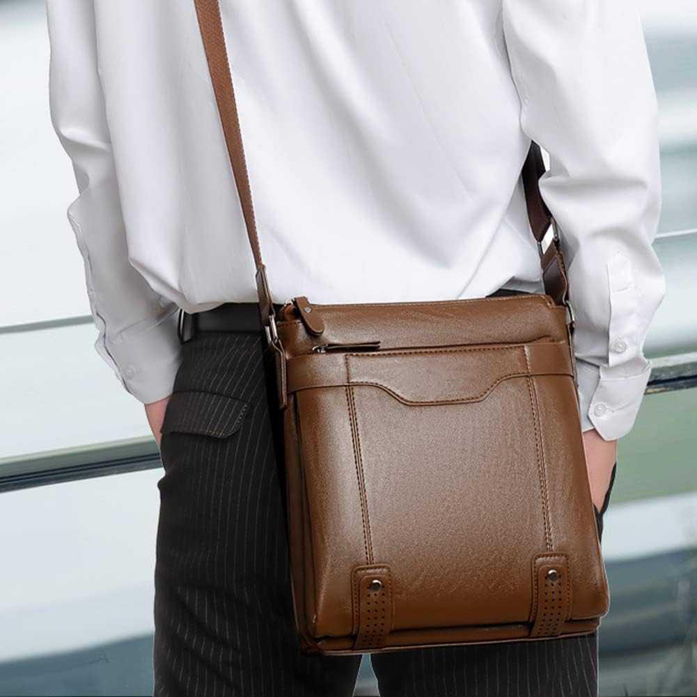 Rhodey Tas Selempang Pria Messenger Bag dengan Dompet - Elegan dan Berkelas, Tampil Maksimal